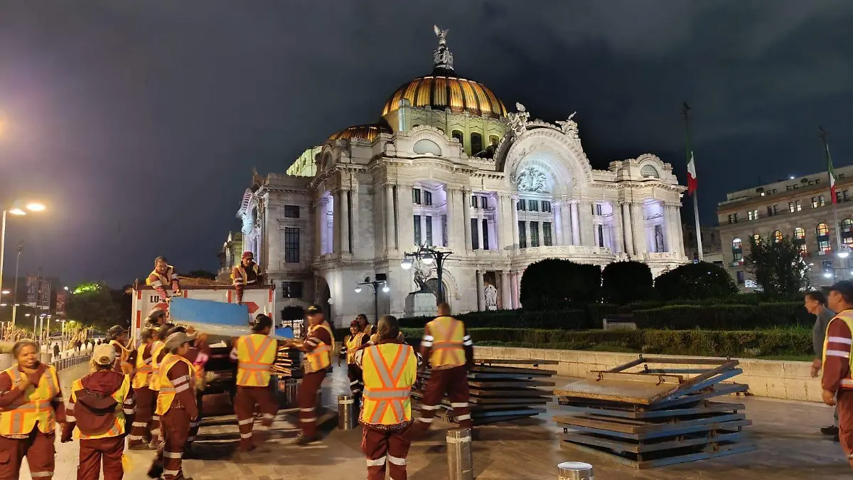 vallas en bellas artes AURELIO SANCHEZ
