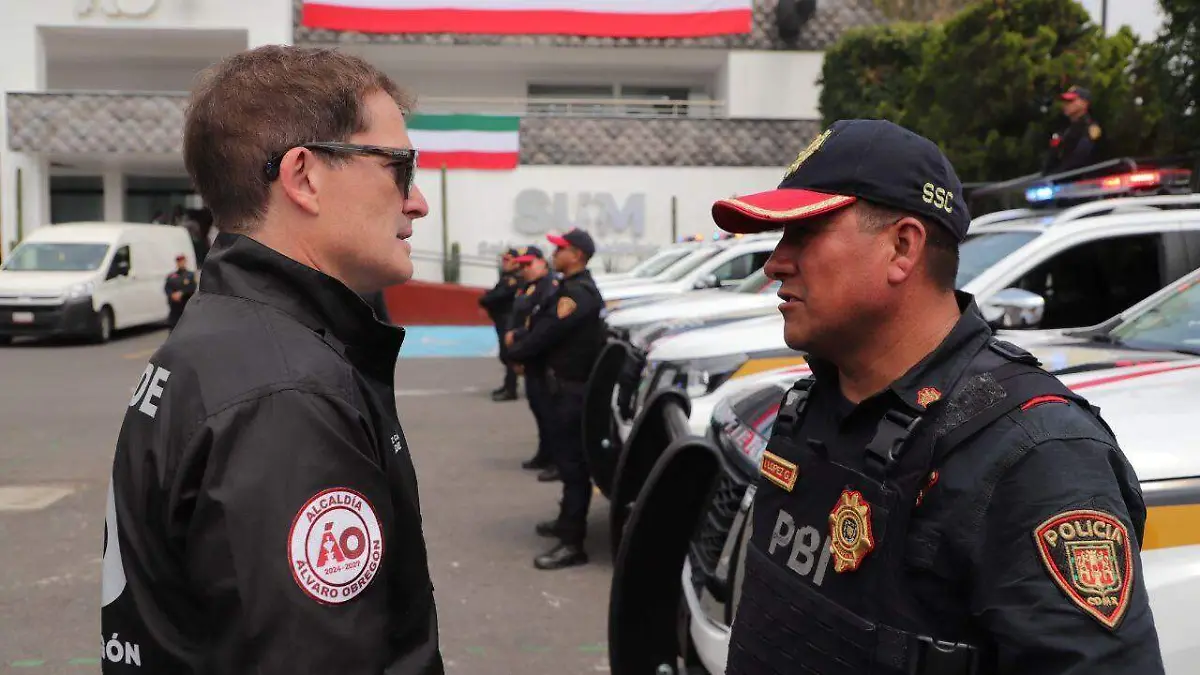 policias Fotos Alcaldía Álvaro Obregón