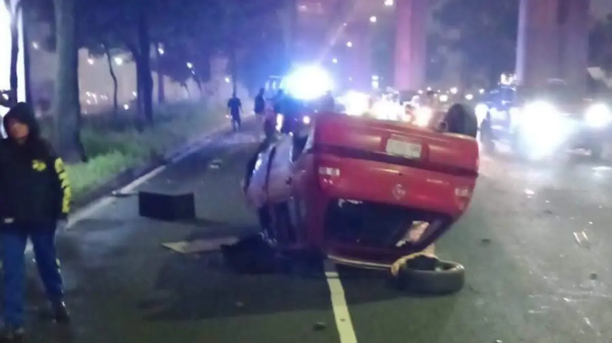 Accidente en Periférico Sur