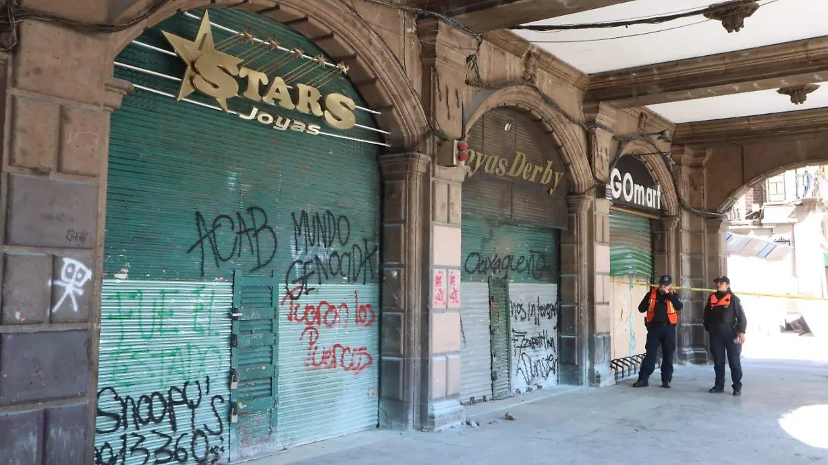 comerciantes centro vandalismo LUIS BARRERA.2