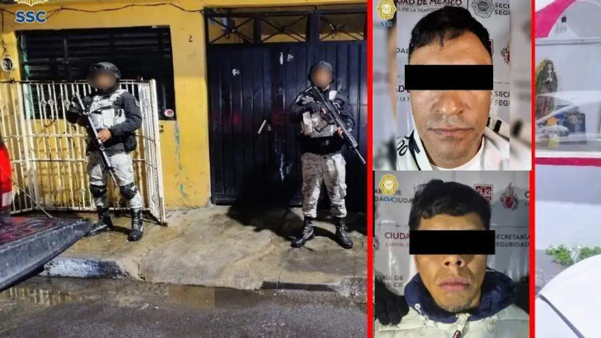 cateos iztapalapa 2 detenidos ssc