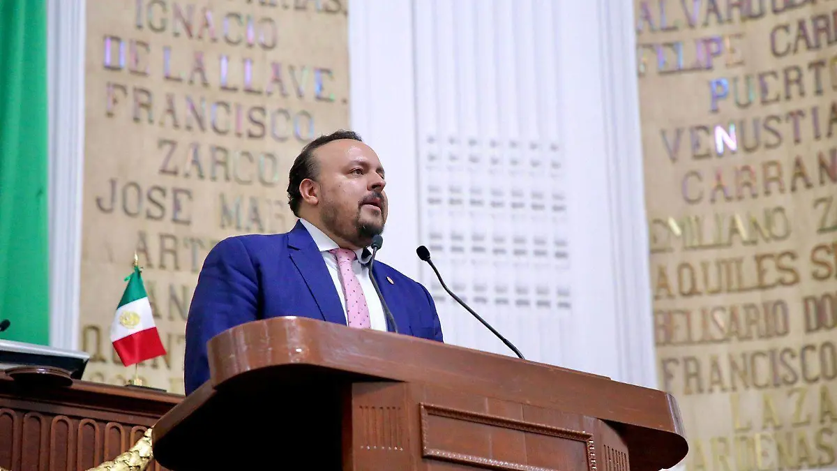 Diputado Ricardo Rubio Torres cortesía bancada del PAN en el Congreso de la Ciudad de México
