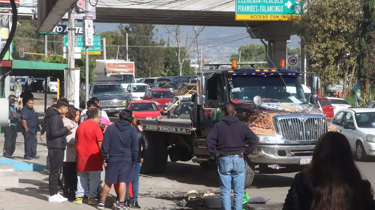 Atropellada en Ecatepec