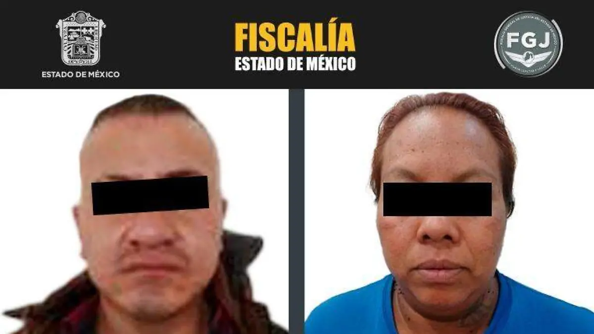 detenidos homicidio menor edomex FISCALIA