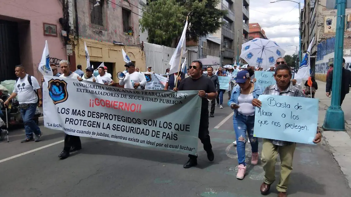 marcha policias cdmx RODRIGO ALARCON