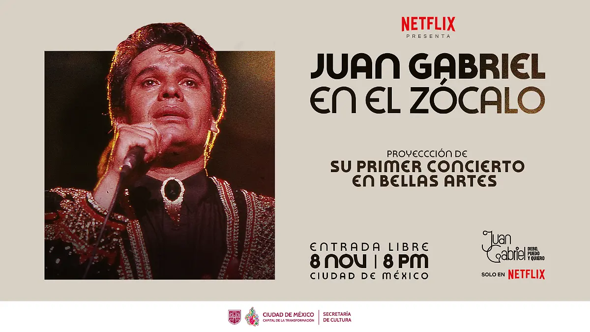 Horizontal - Juan Gabriel en el Zócalo