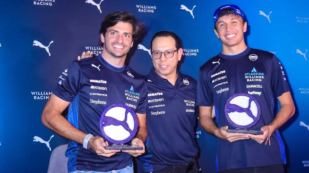 Carlos Sainz y Alex Albon OSVALDO FIGUEROA