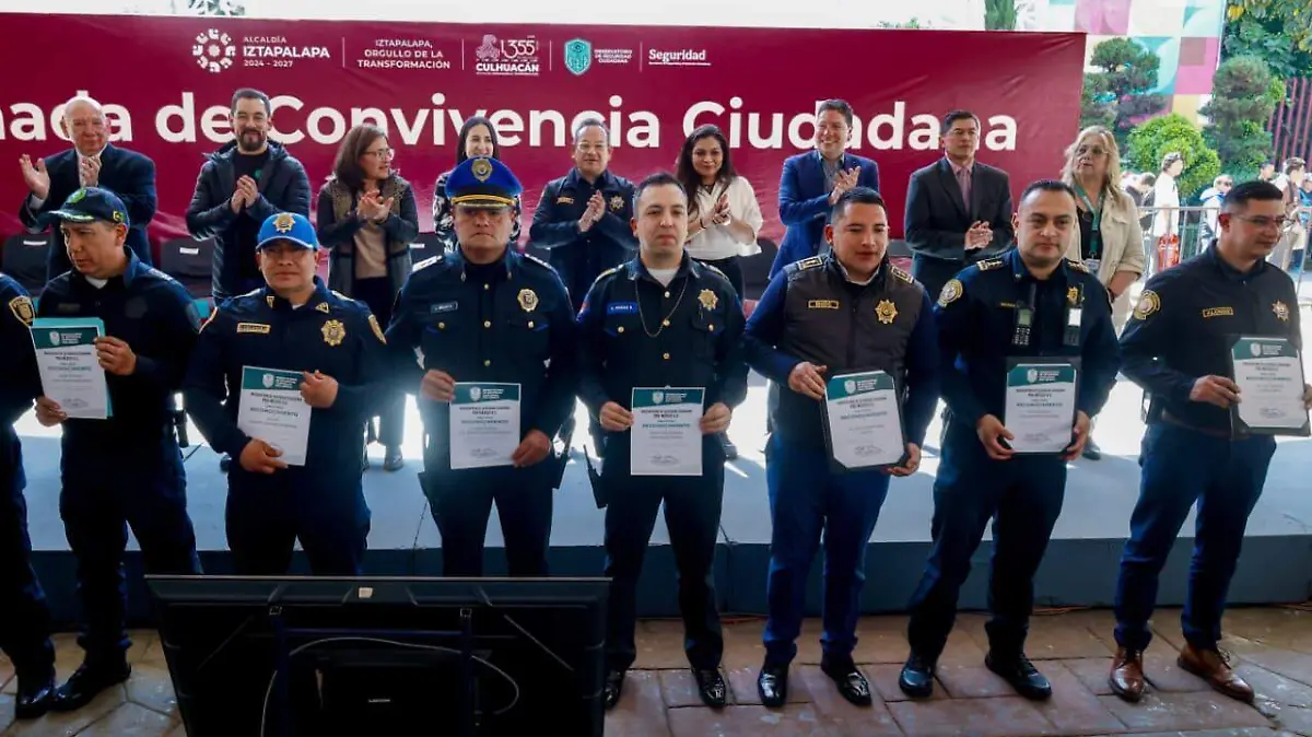 camapañ seguridad FotoCortesía alcaldía Iztapalapa