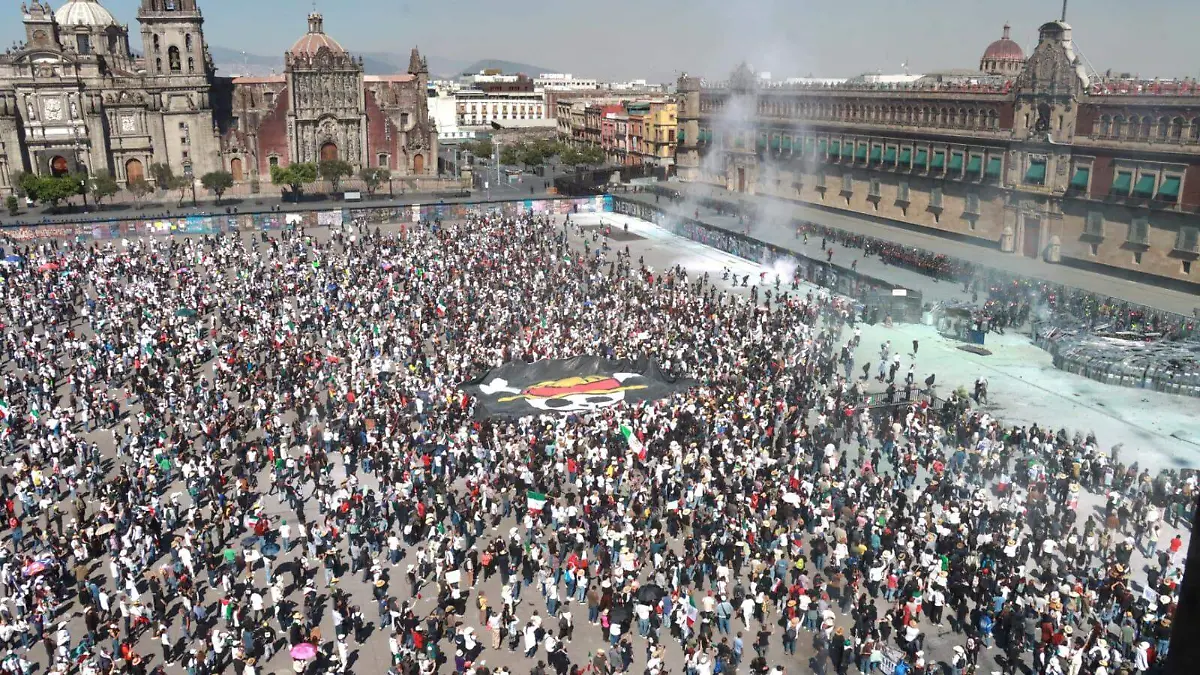 marcha generacion z OMAR FLORES