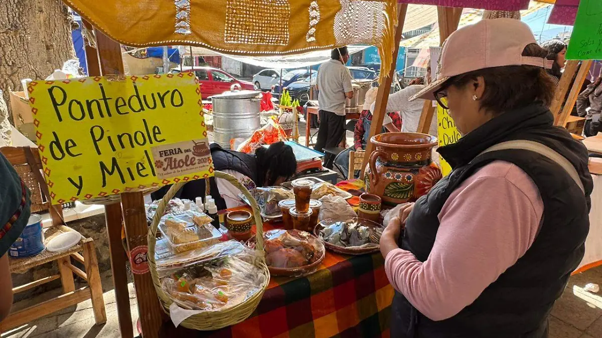 feria atole tlahuac CORTESIA