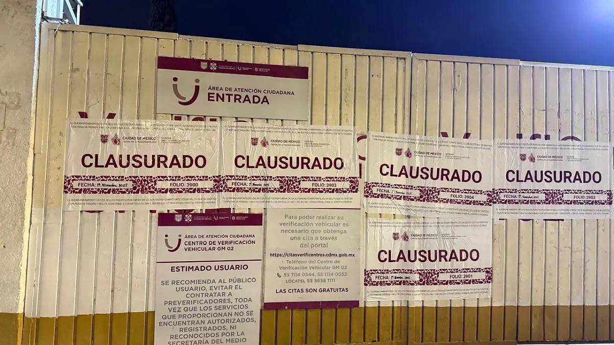 Verificentro clausurado  (2)