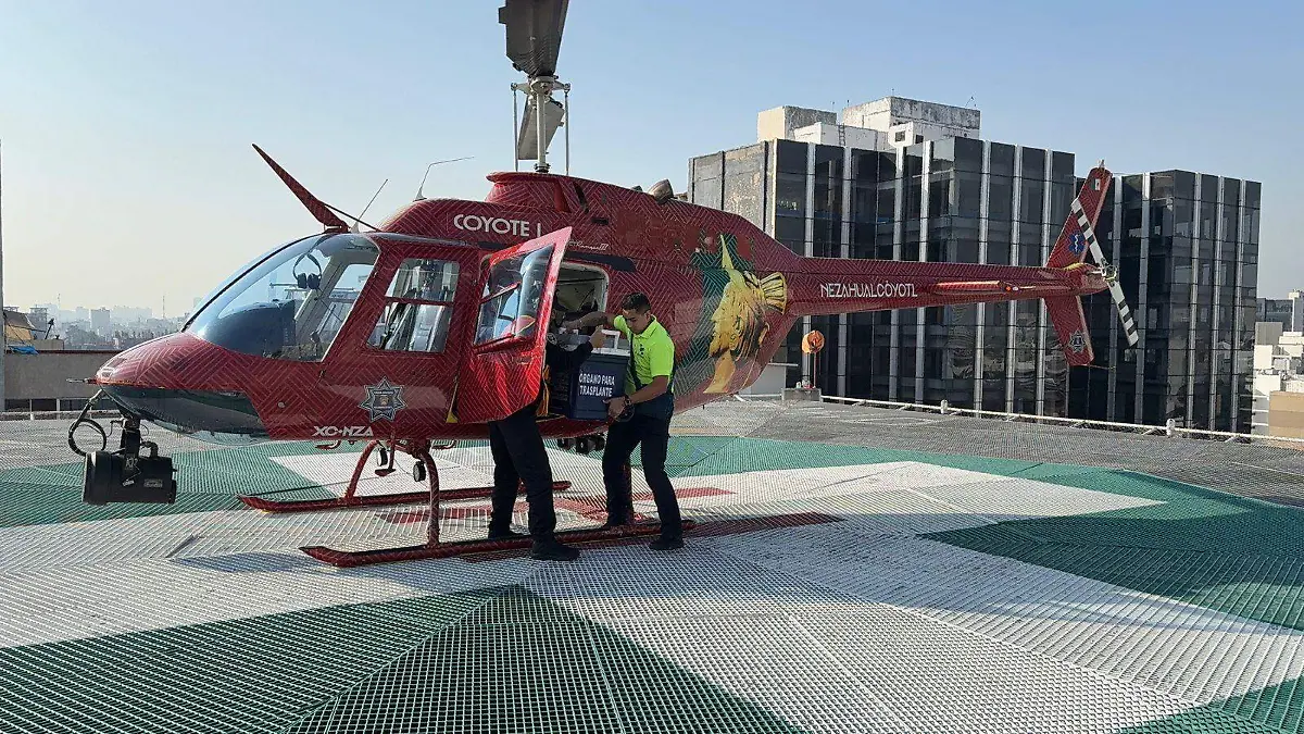 traslado de organos gobierno de Neza