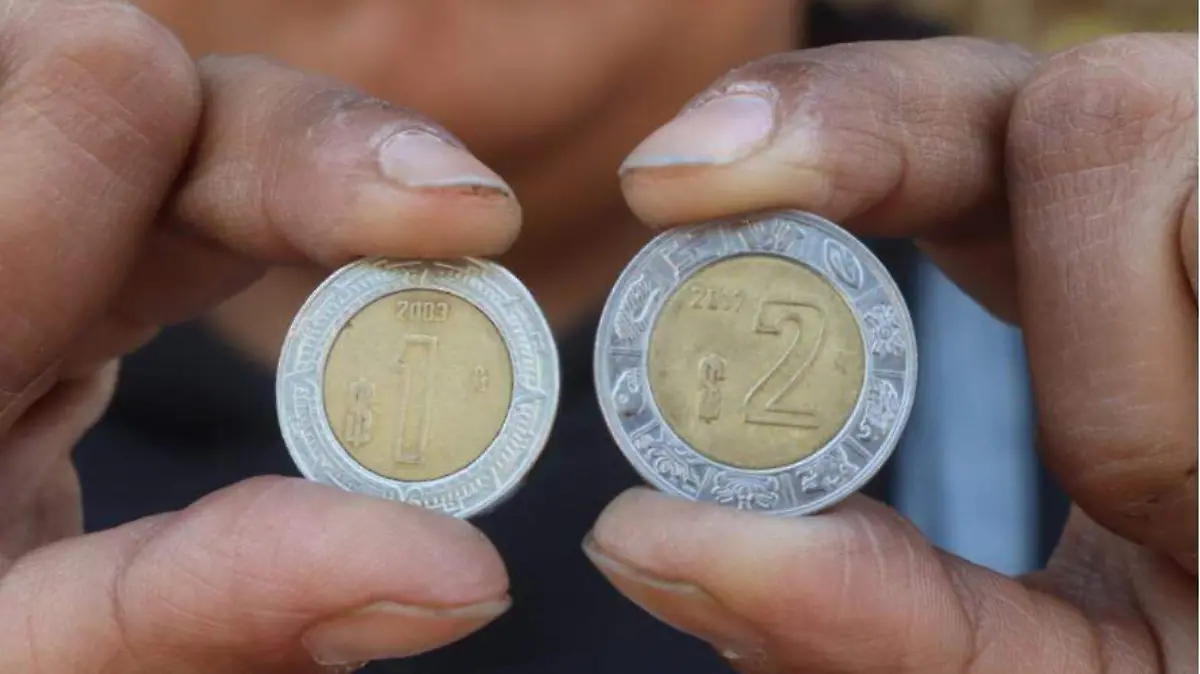 Monedas hechas con nuevo material