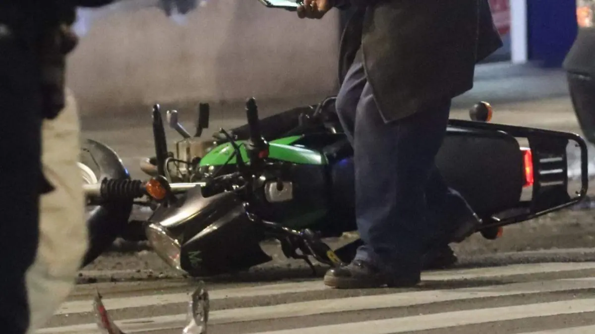 accidente moto archivo JOSE MELTON