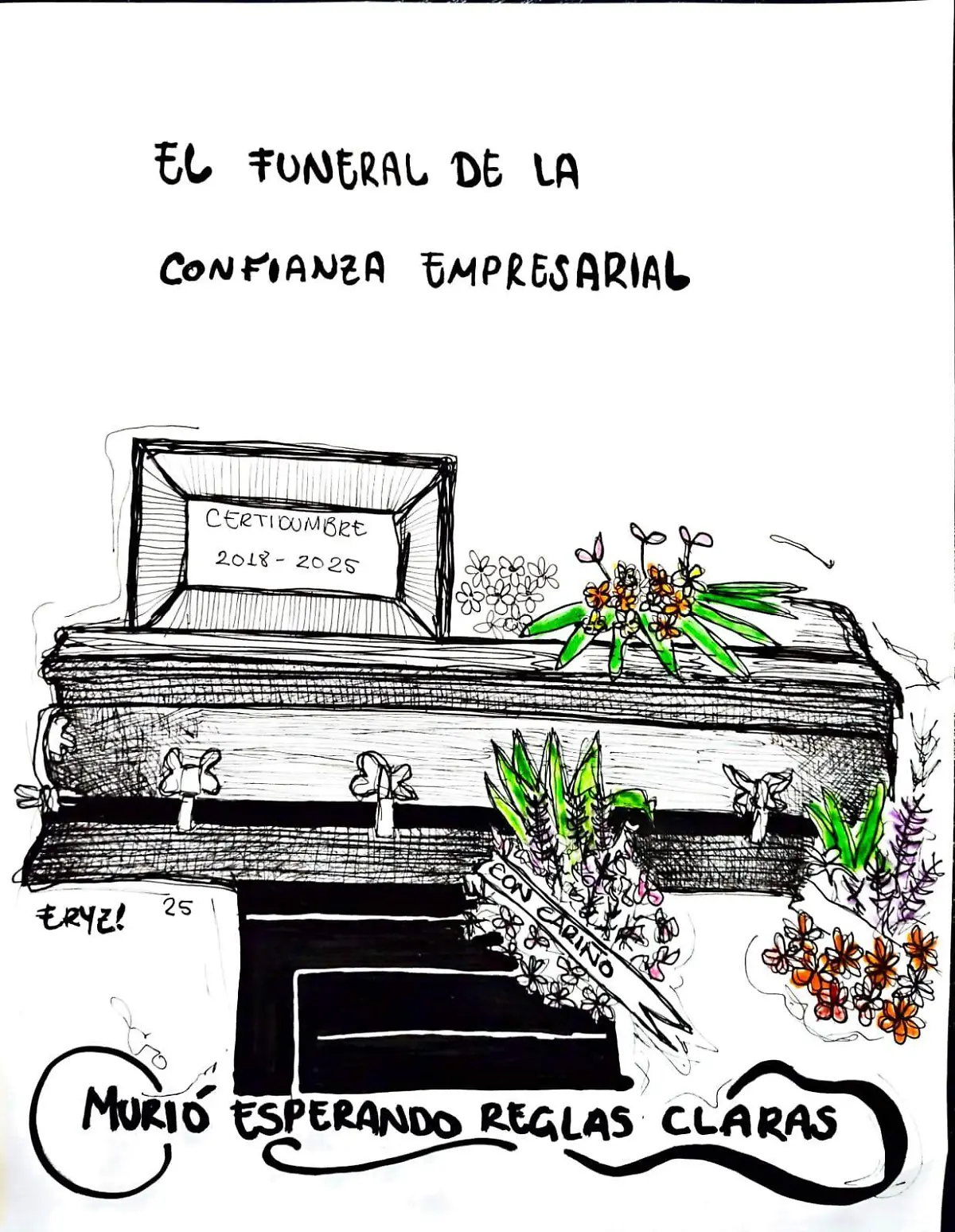 El funeral de la confiaza empresarial