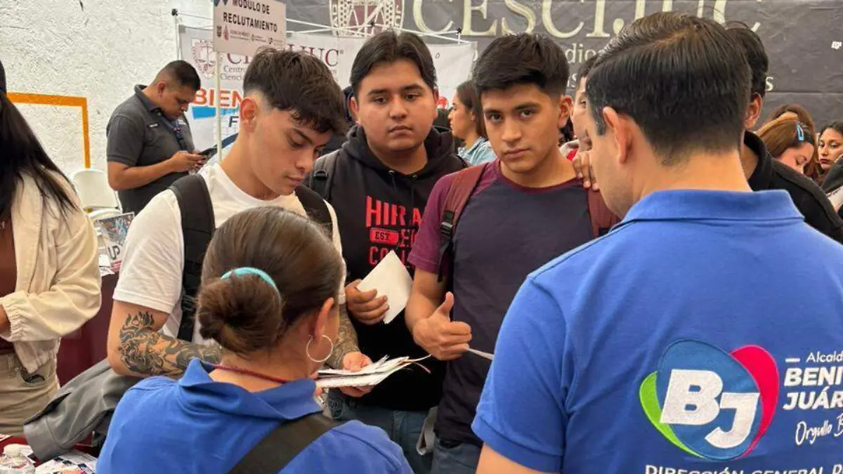 empleos benito juareza cortesía