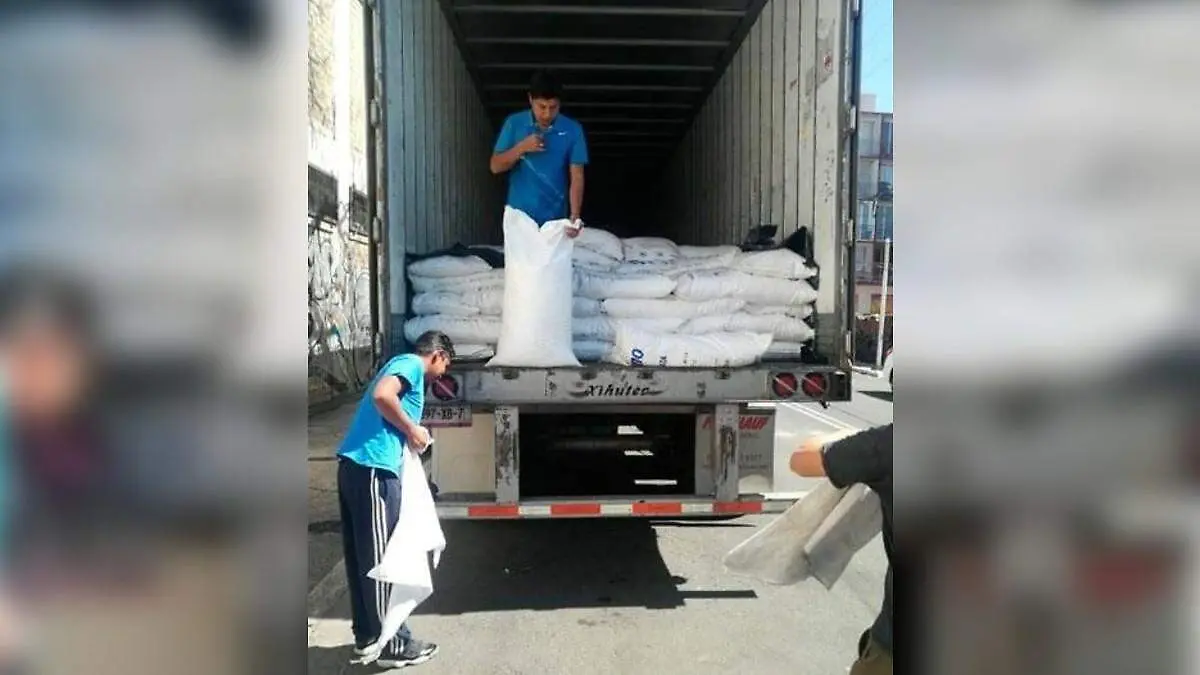 descarga camiones ecatepec CORTESIA