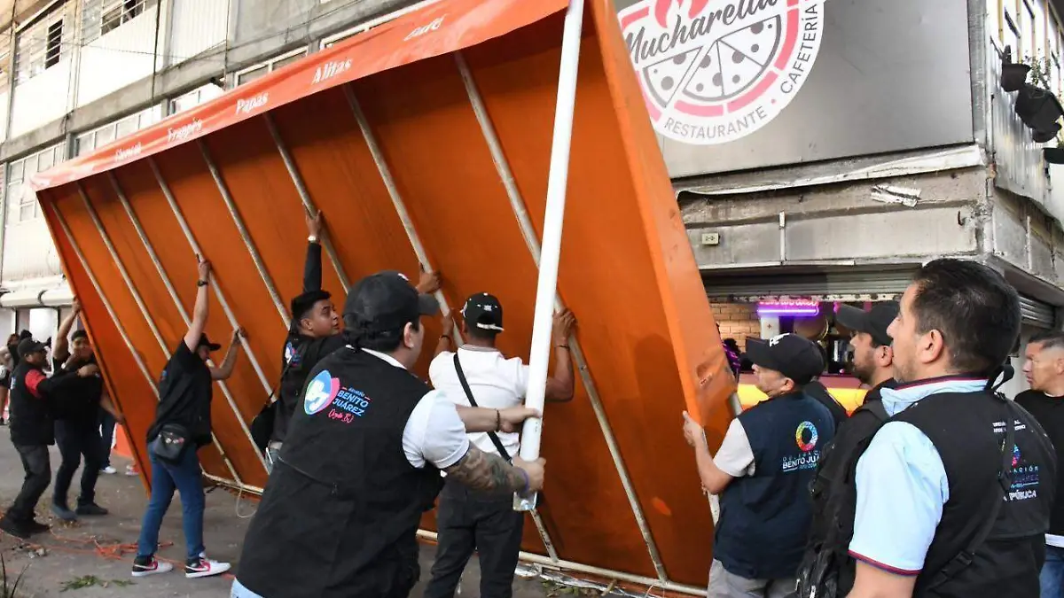 cortesía alcaldía Benito Juáre espacio publico