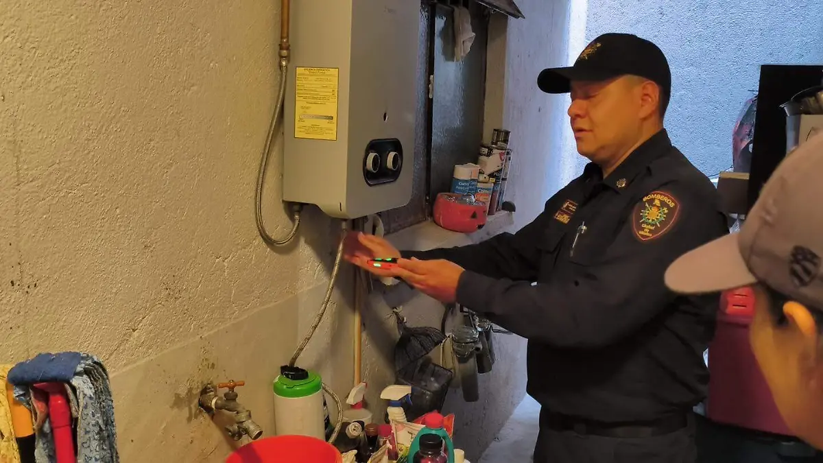 bomberos instalacion de gas