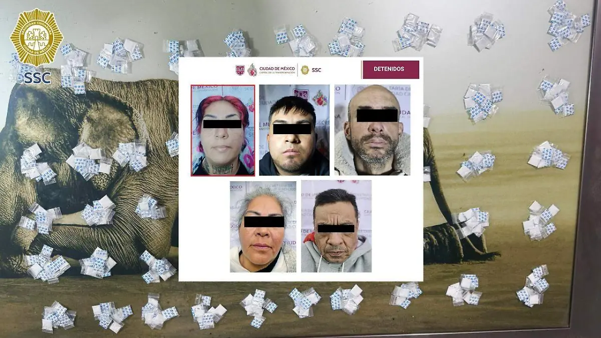 cateos cdmx contra venta de droga ssc