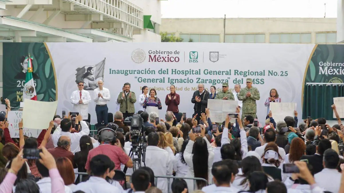 hospital zaragoza imss Romina Solis El Sol de México
