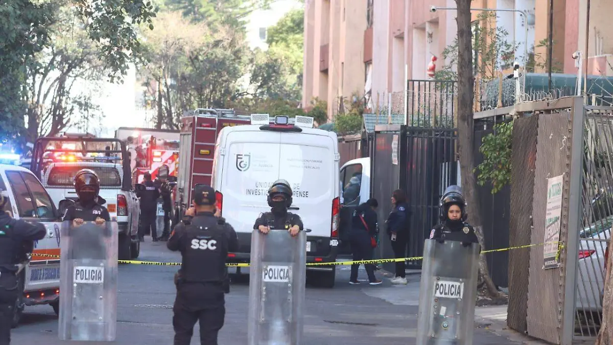 Explosión en Coyoacán