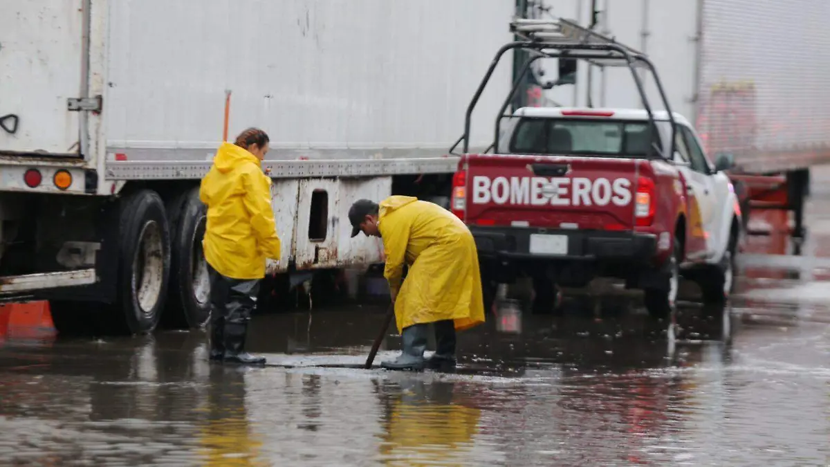 inundacion Organismo de agua potable de Ecatepec