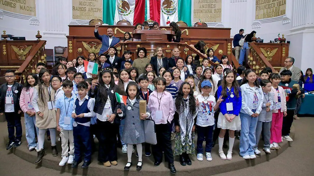parlamento infantil cortesía bancada del PAN en el Congreso de la Ciudad de México