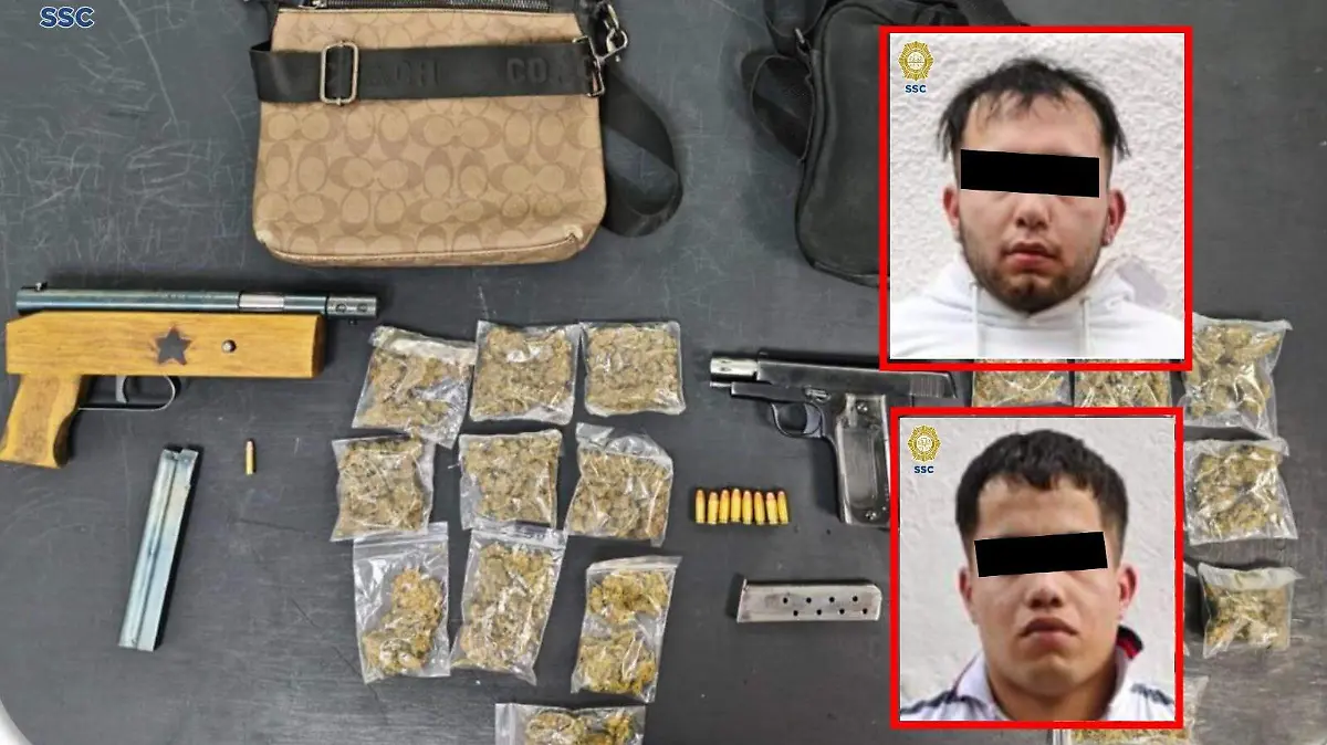 detenido coyoacan SSC