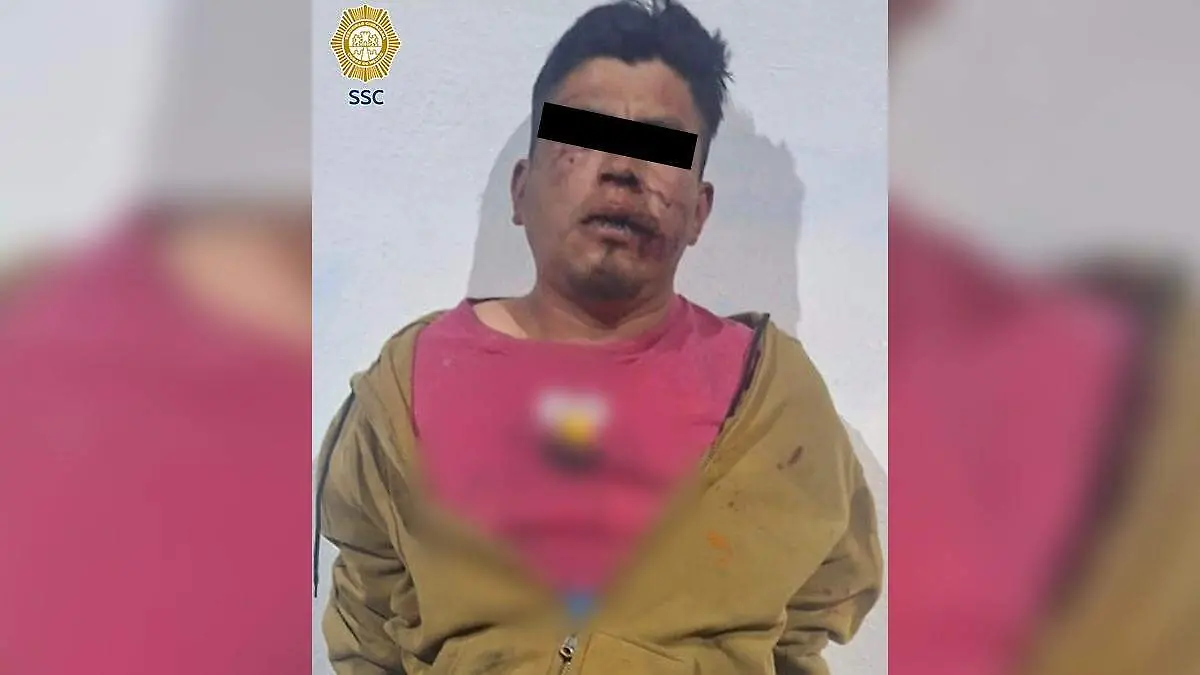 detenido agresion mujer milpa alta ssc