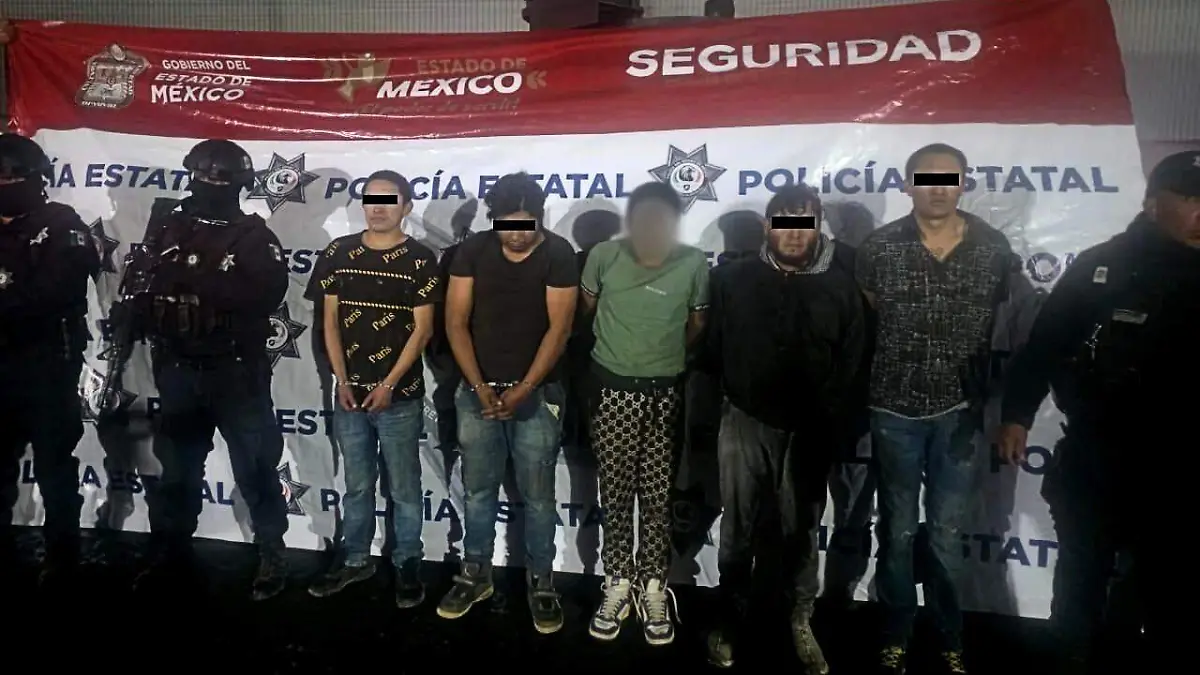 presuntos secuestradores amanalco CORTESÍA