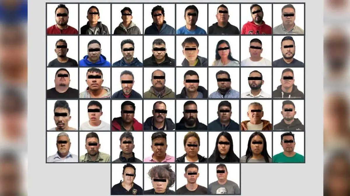 falsos policias detenidos edomex FISCALIA 