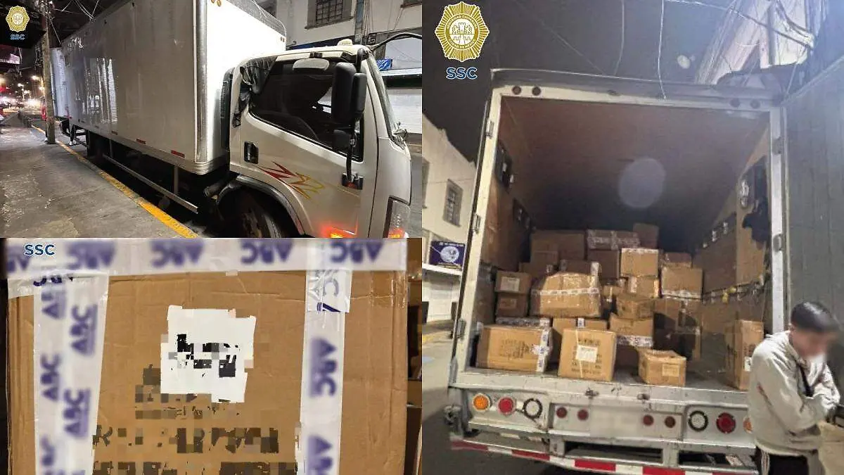 camion mercancia SSC