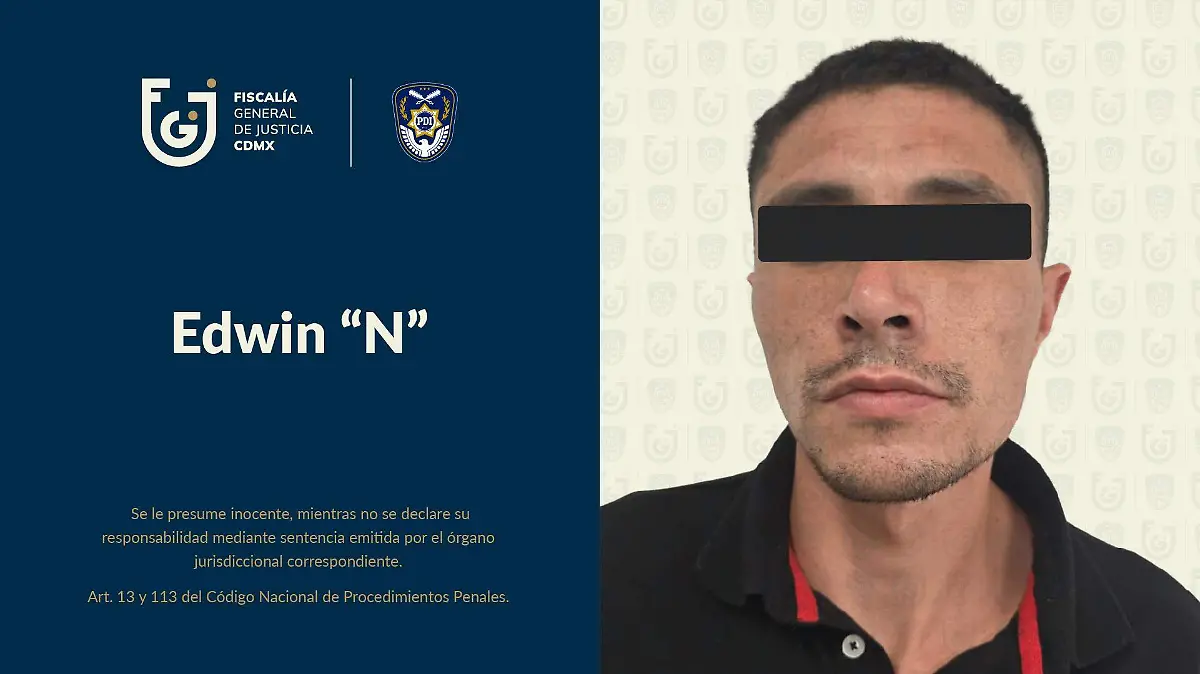 vinculado por feminicio edwin n FISCALIA CDMX