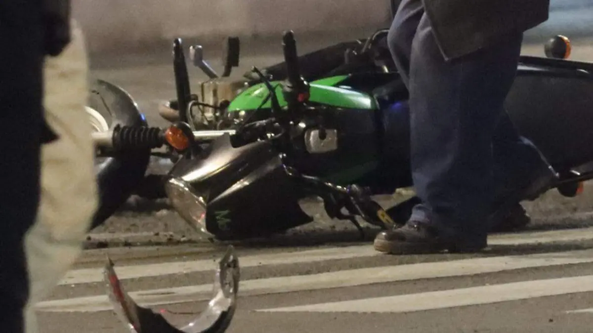 accidente moto ARCHIVO JOSE MELTON