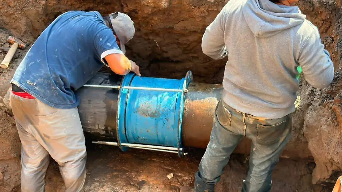 fuga Organismo de agua potable de Cuautitlán Izcalli