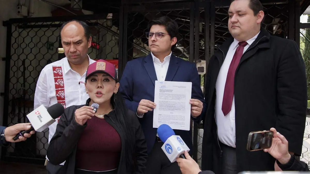 cortesía bancada de Morena en el Congreso de la Ciudad de México.