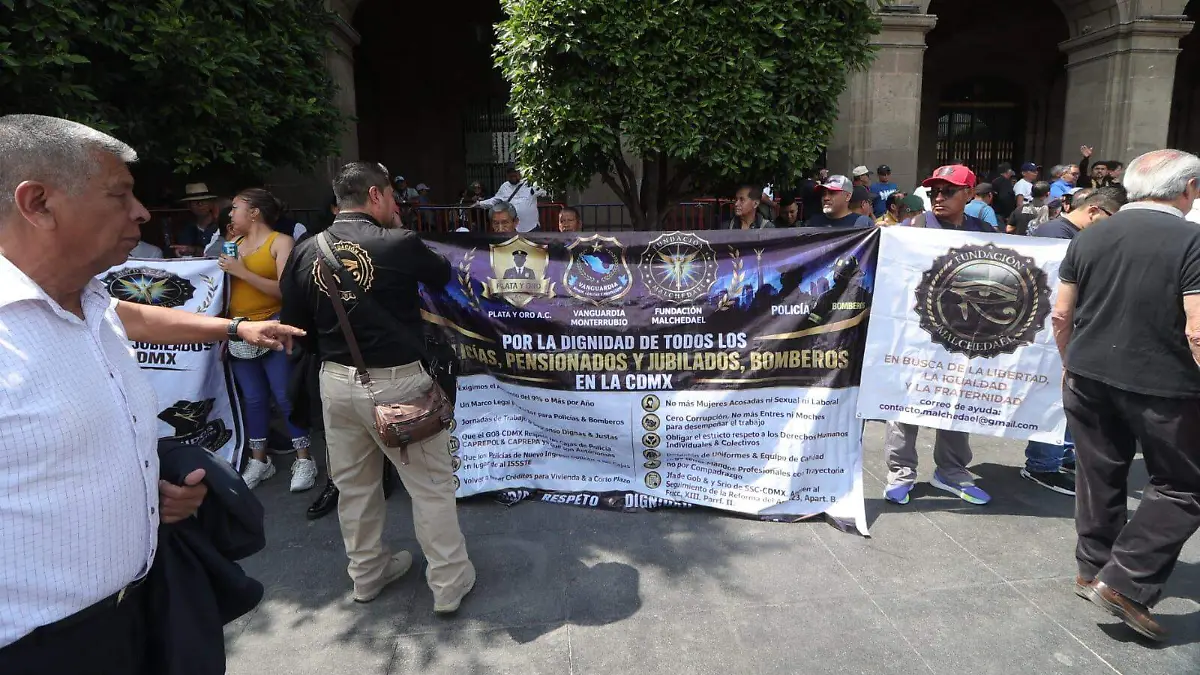 policias zocalo DAVID DEOLARTE