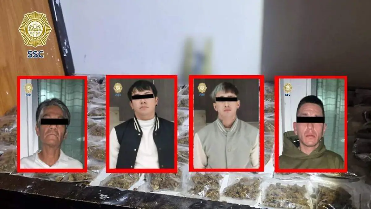 detenidos cateos miguel hidalgo cuauhtemoc SSC