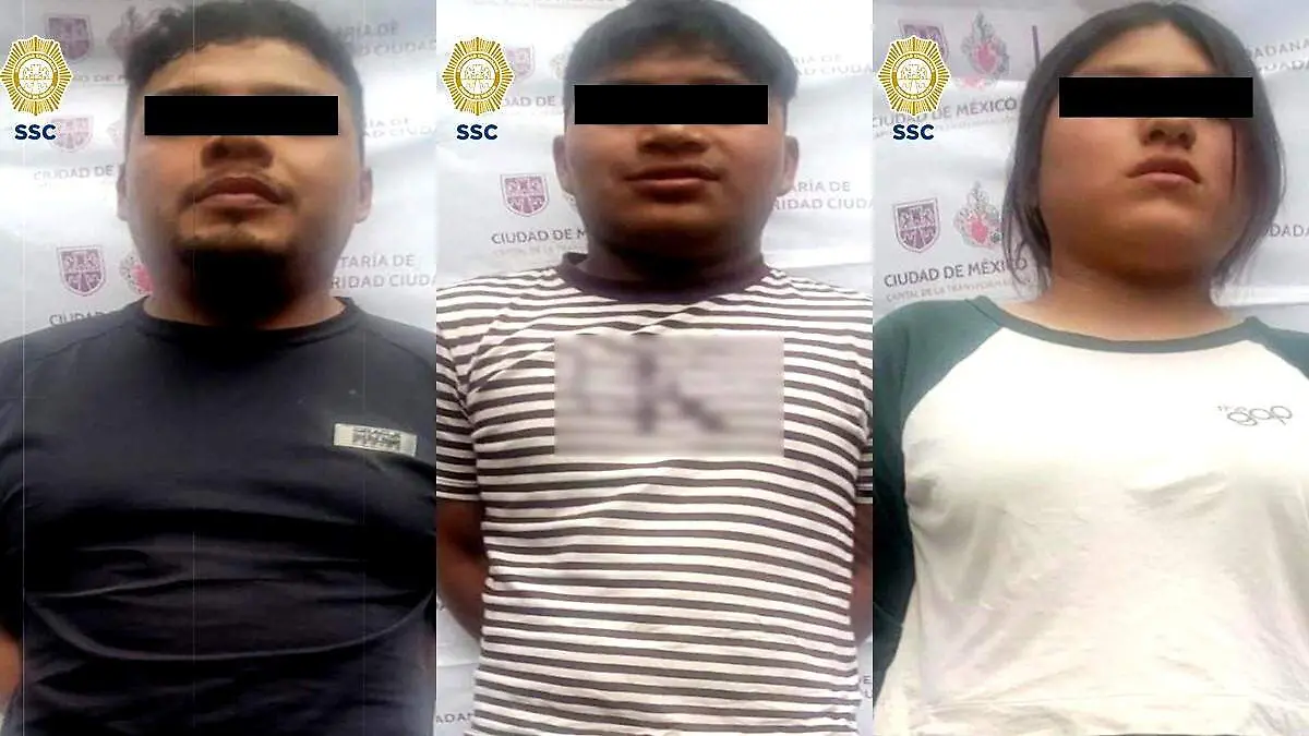 detenidos asalto narvarte SSC