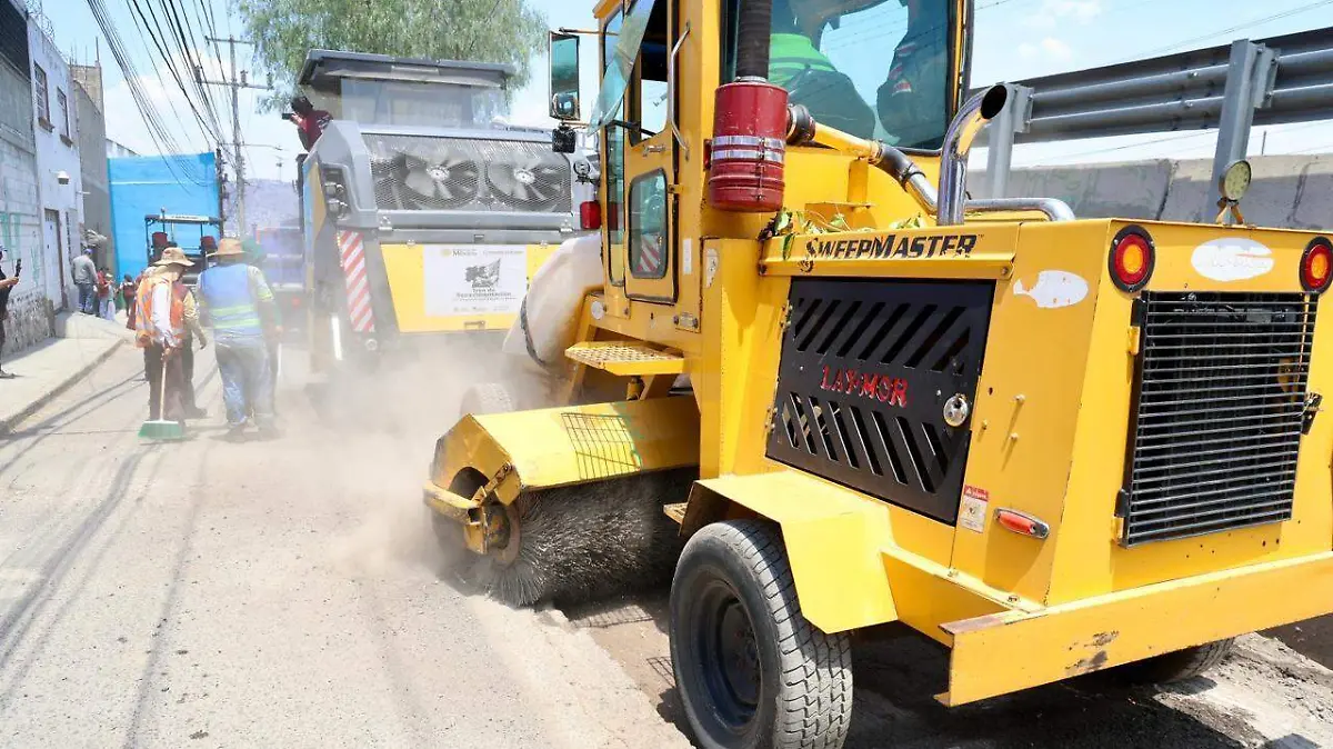 pavimentacion  gobierno de Tlalnepantla