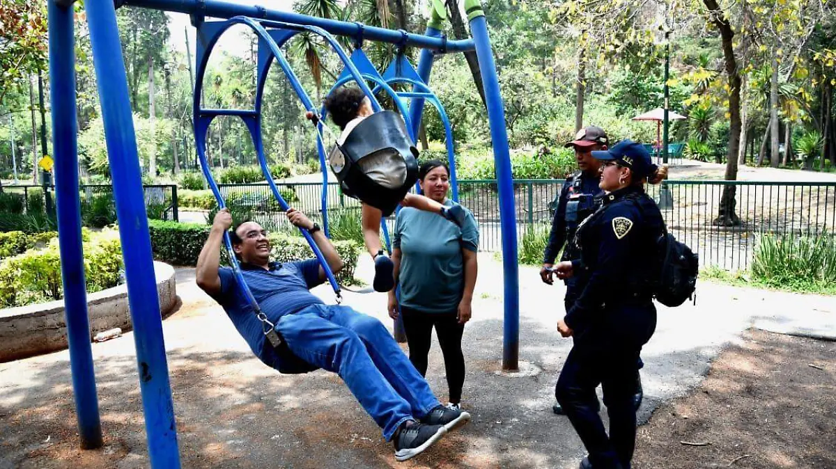 seguridad  alcaldía Benito Juárez.