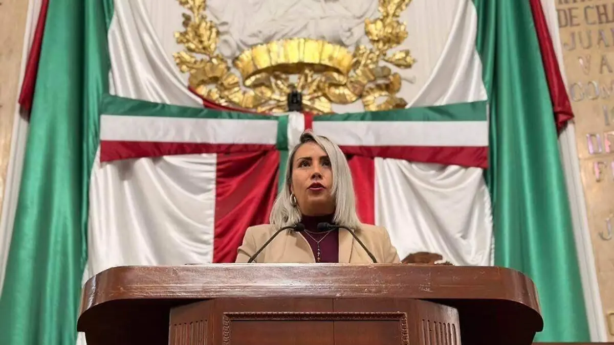 Diputada Ana Buendía García cortesía bancada de Morena en el Congreso de la Ciudad de México.