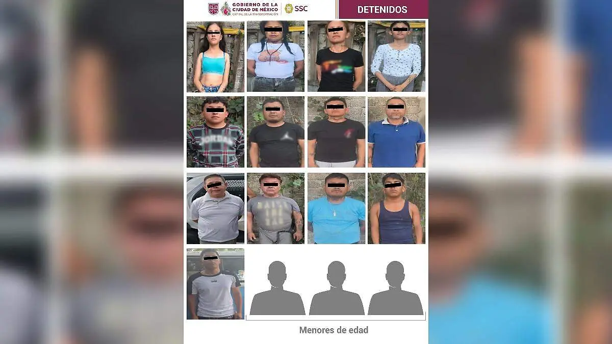 detenidos despojo iztacalco SSC