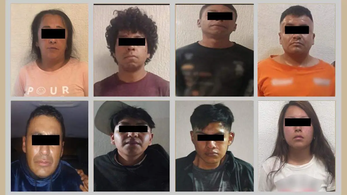 detenidos por extorsion homicidio FISCALIA EDOMEX