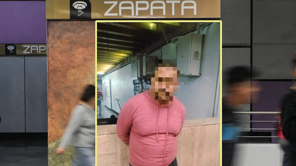 DETENIDO FOTO METRO1