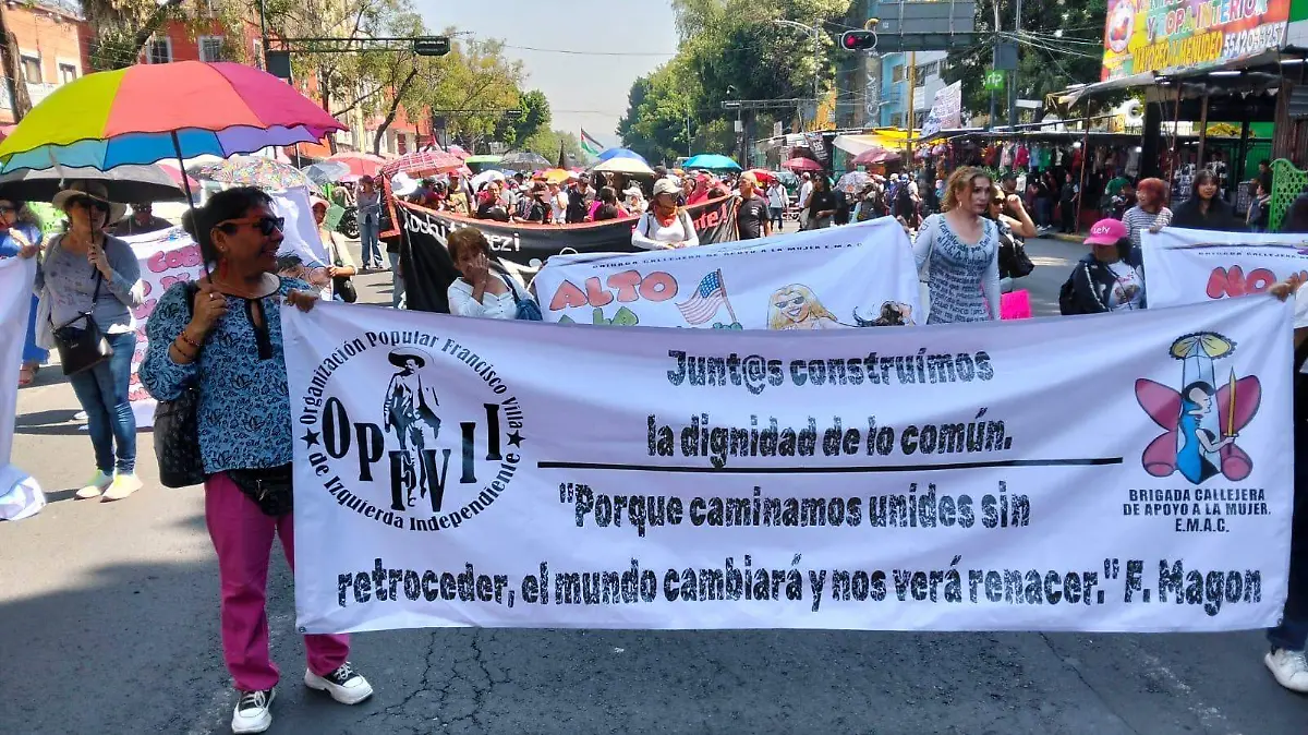 marcha trabajadoras sexuales ARTURO R PANSZA