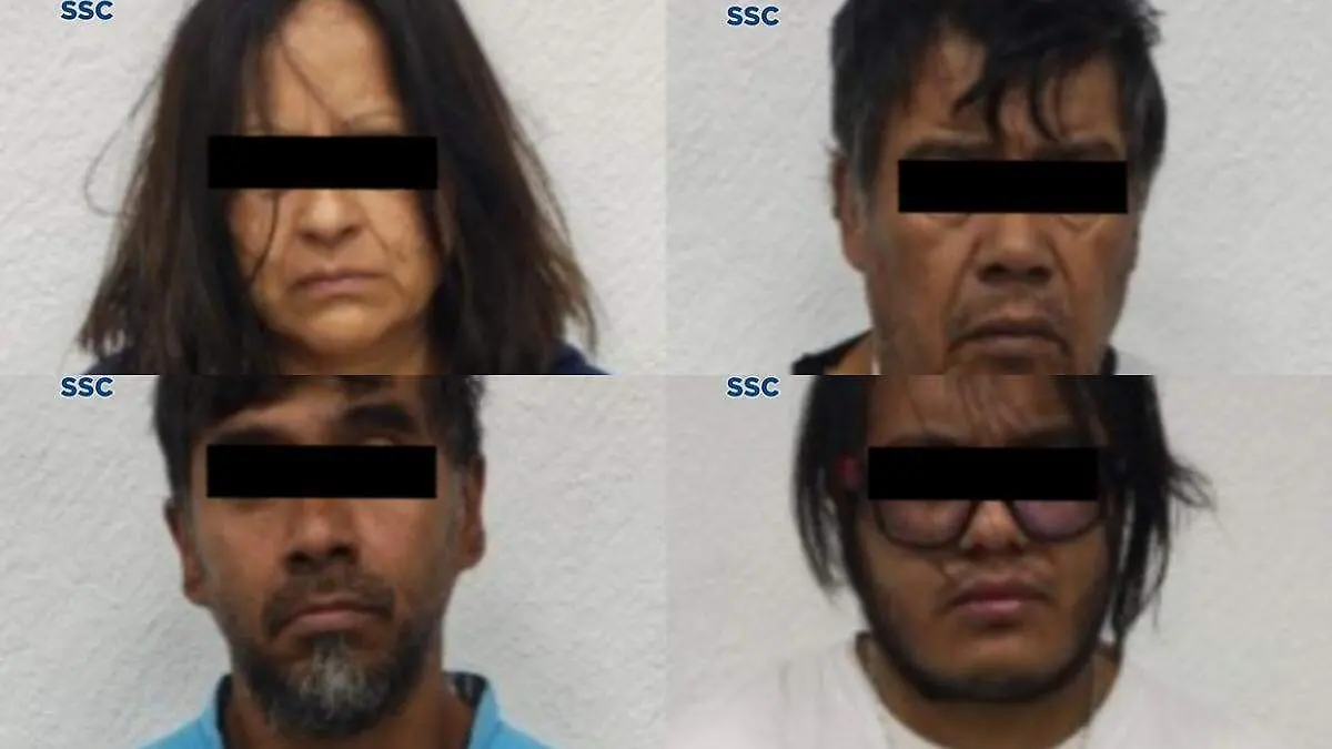 detenidos cuerpo gam SSC
