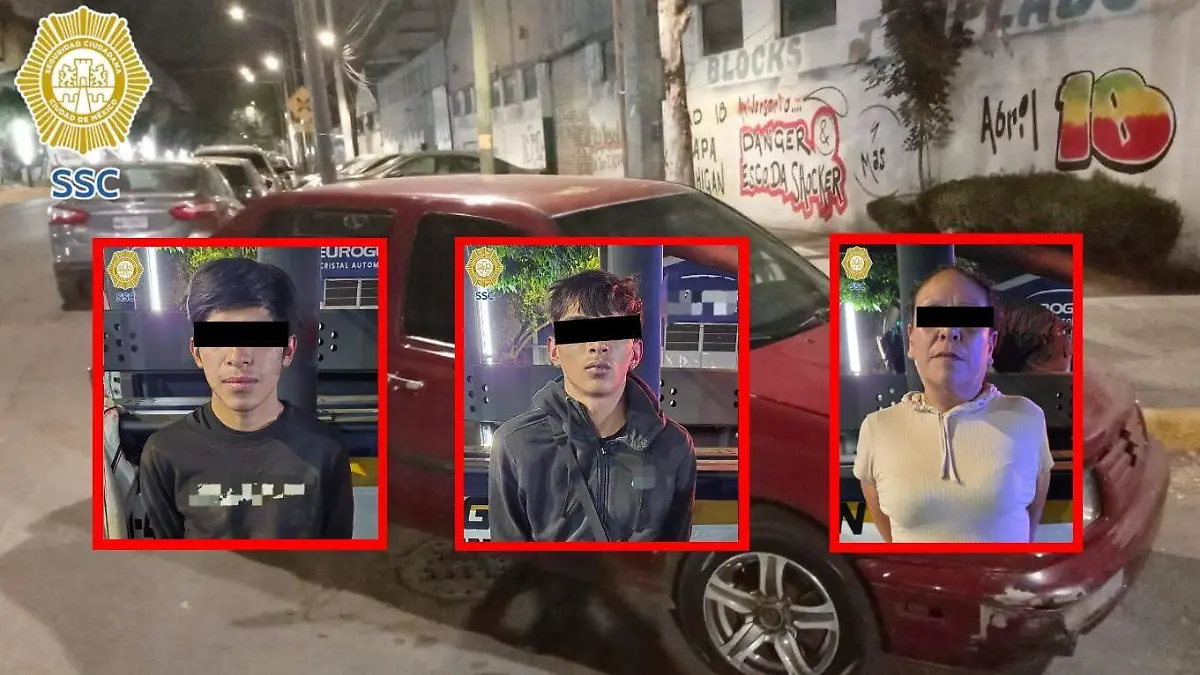 detenidos GAM SSC