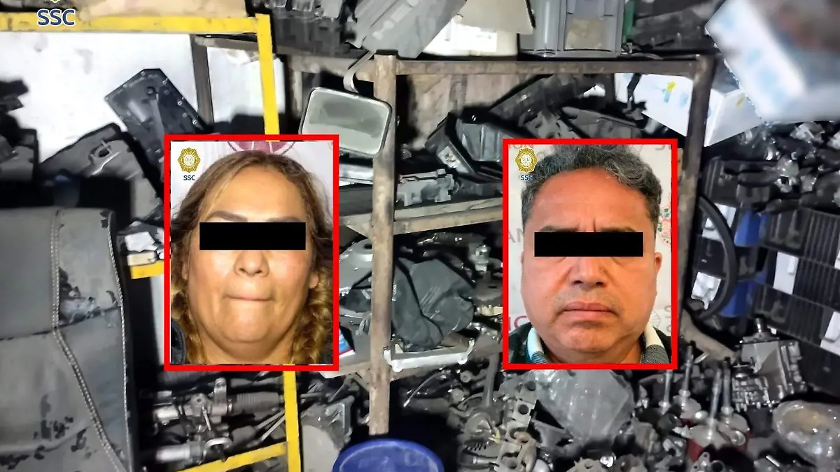detenidos autopartes gam SSC